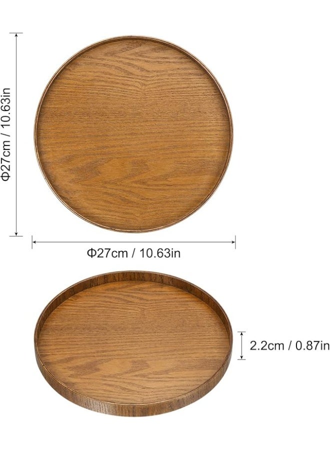 Handmade Tea Serving Tray Brown - Image 3